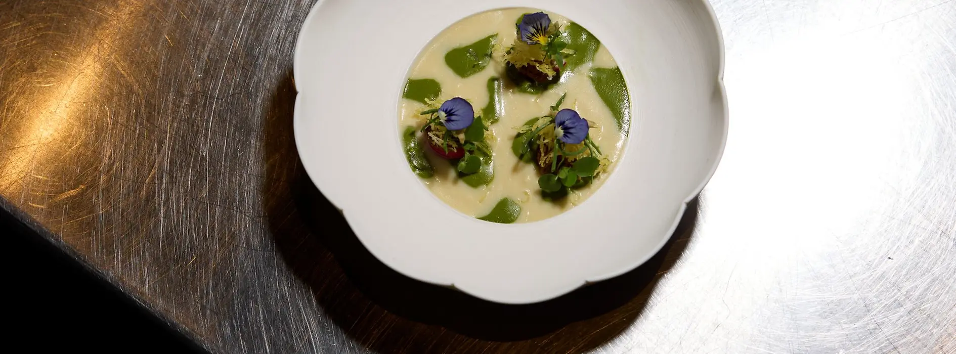 Vegan meal on a plate