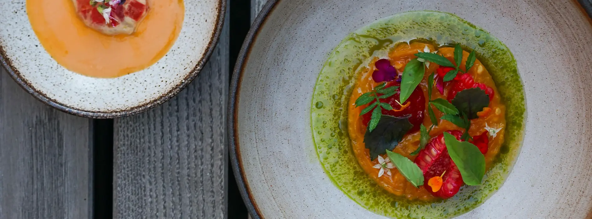 Vegane Speise auf Teller