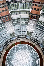 Gasometer, Innenansicht