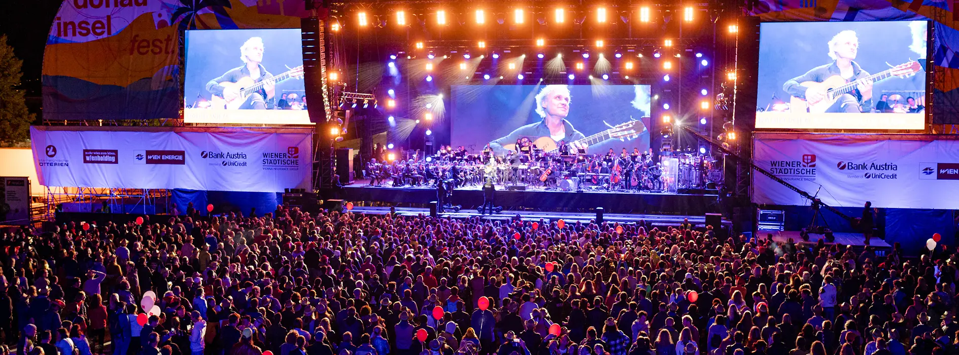 Danube Island Festival 2021, concert with Ulli Bäer