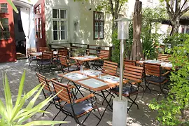 Jardin d'hôtes au restaurant Geschmackstempel