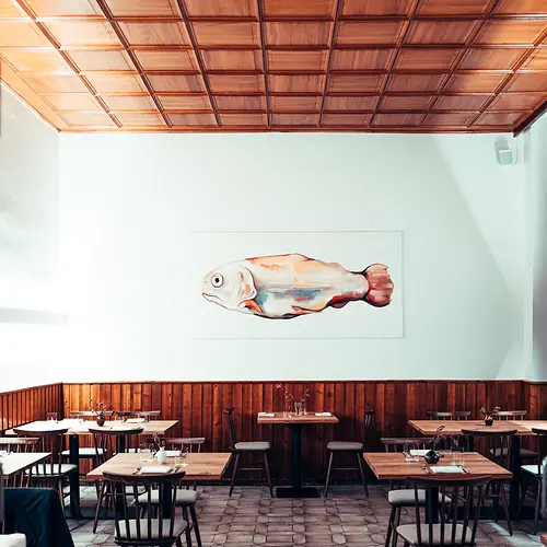 Reznicek Restaurant, interior view