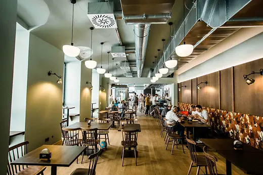 Restaurant Praterwirt, vue intérieure