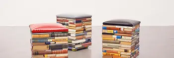 Gabarage Upcycling Design: book stool
