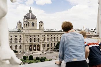 Blick auf das Kunsthistorisches Museum