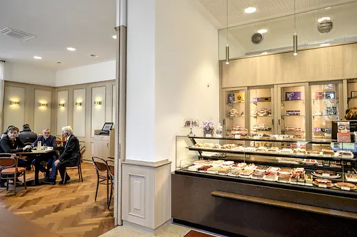 Pâtisserie Oberlaa, vue intérieure