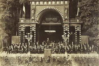 Pavillon de la musique de l'exposition universelle en 1873