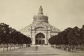 1873 World's Fair: The rotunda with the south portal