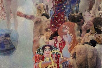 Klimt : Peinture des Facultés sur la médecine