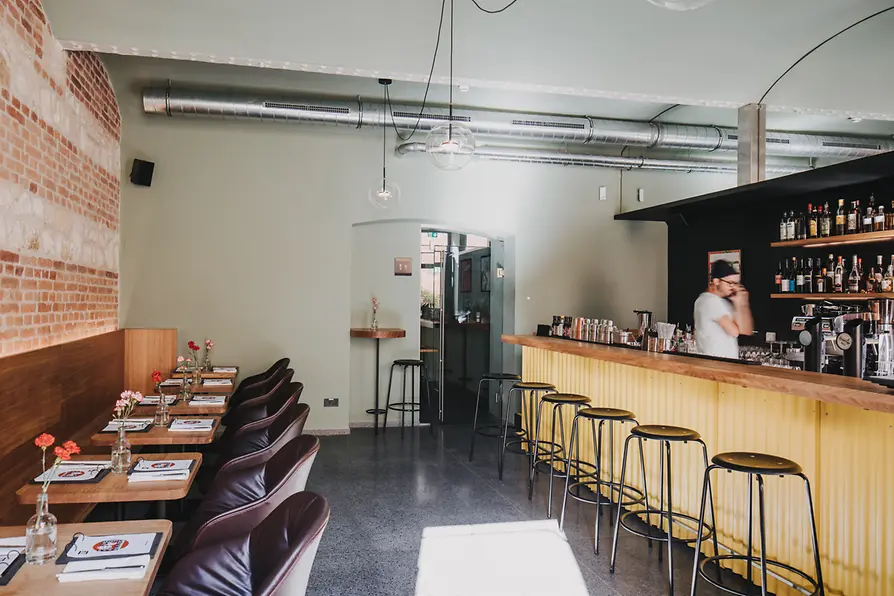 Ein Restaurant-Interieur