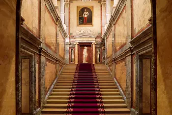 Hôtel Imperial, intérieur, escalier