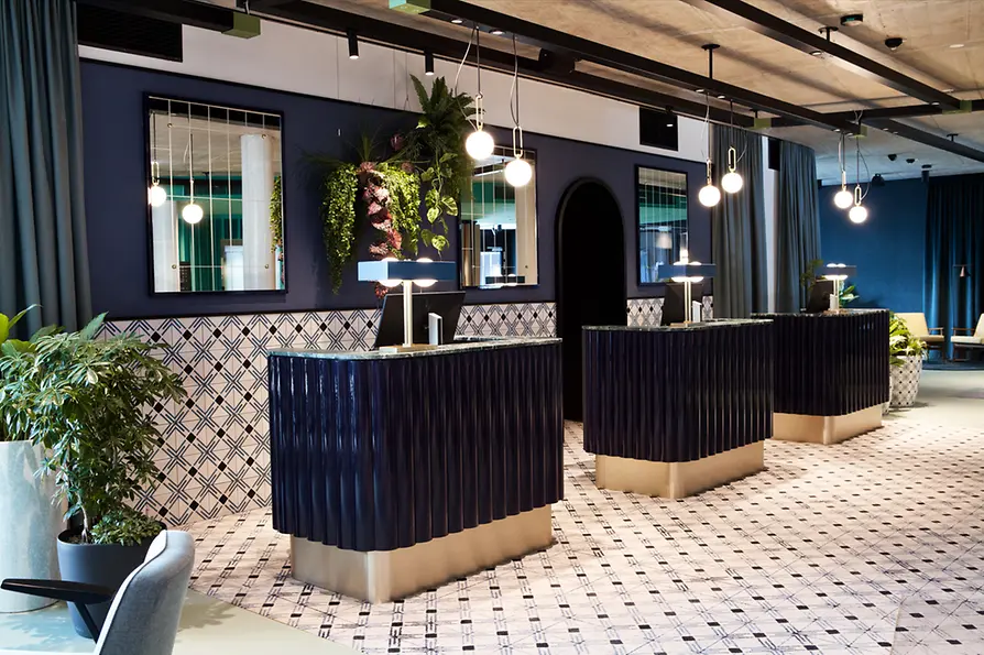 Hôtel Indigo Vienna – Naschmarkt, intérieur, réception