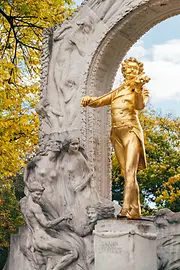 Johann Strauss Denkmal, Stadtpark