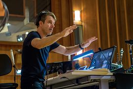 Synchron Stage Vienna, composer Harry Gregson-Williams conducting