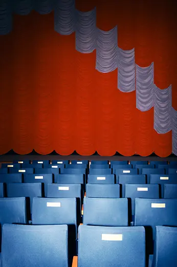 Gartenbaukino, seats