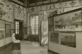Aufnahme der Modernen Galerie im Belvedere, 1903