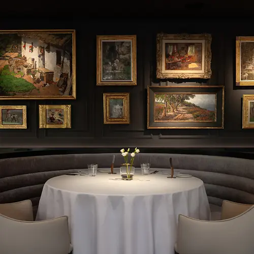 Restaurant Glasswing im Hotel Amauris: interior shot