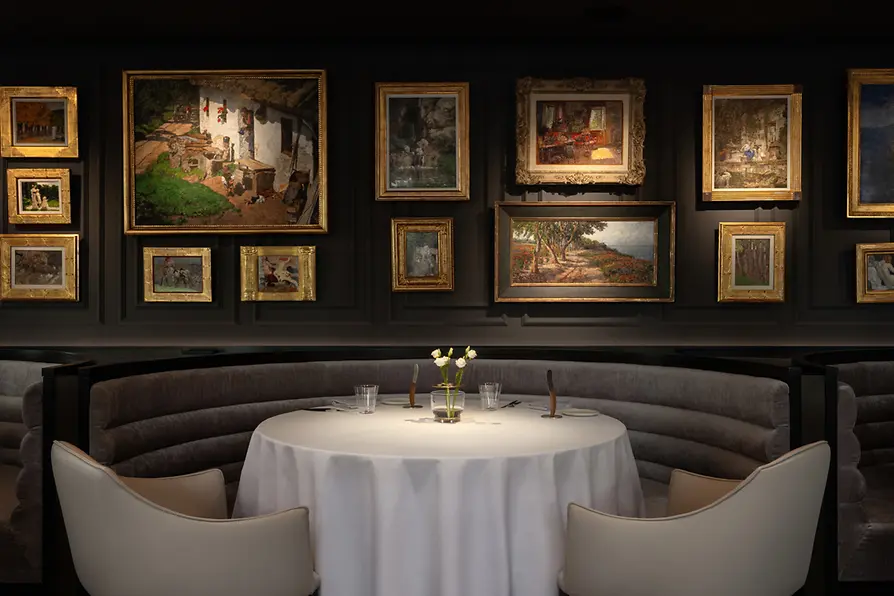 Restaurant Glasswing im Hotel Amauris: interior shot