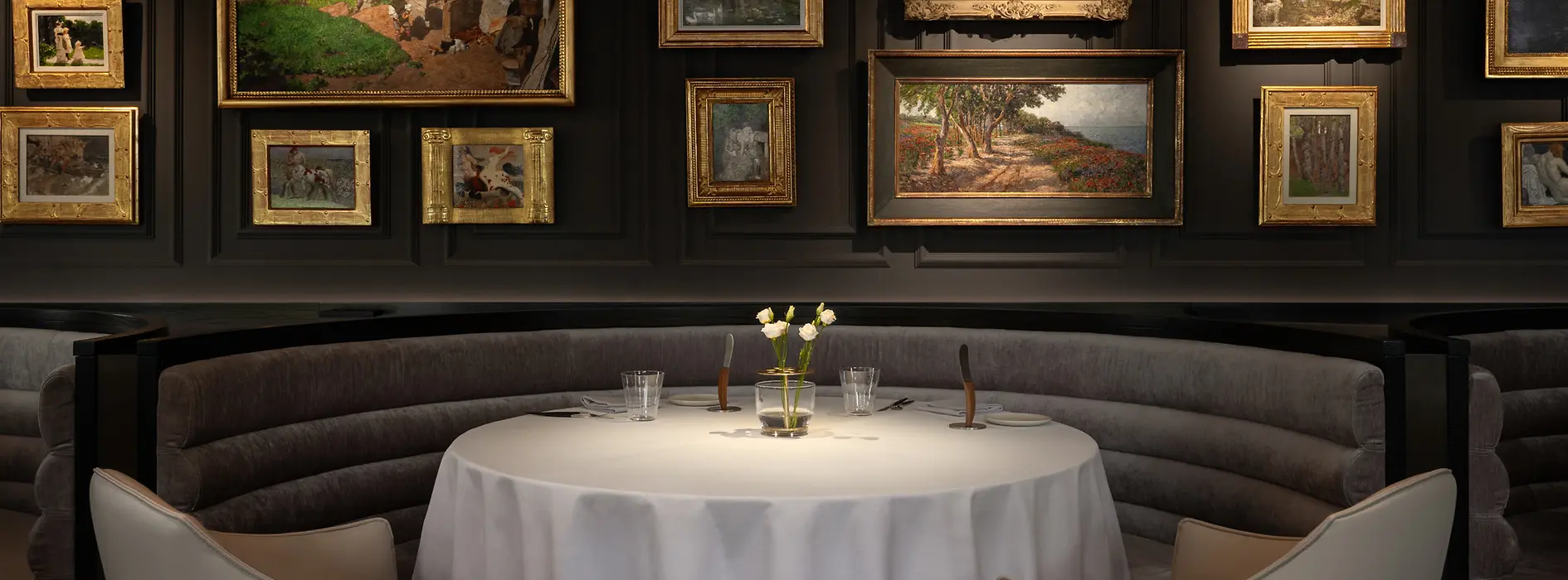 Restaurant Glasswing im Hotel Amauris: Innenansicht