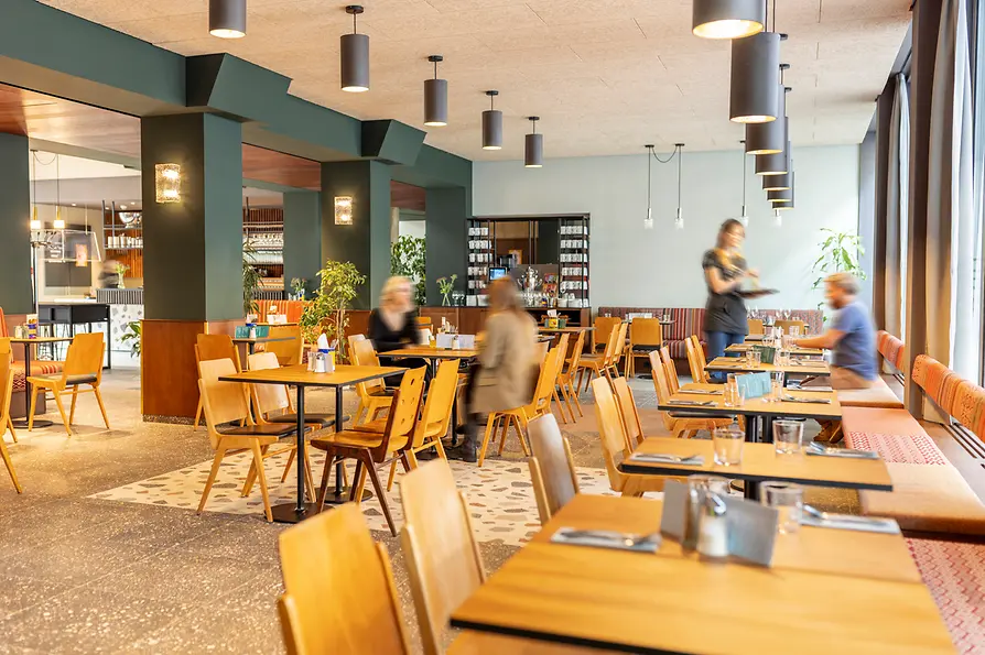 Magdas Hotel, Restaurant: Innenansicht