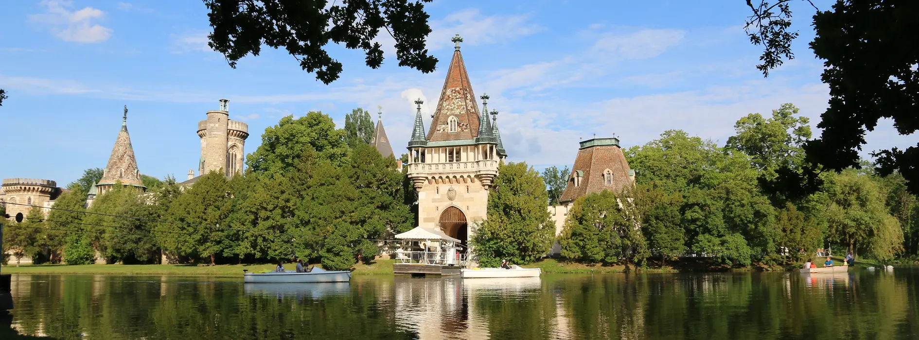 Ferry tower in Laxenburg Castle Park
