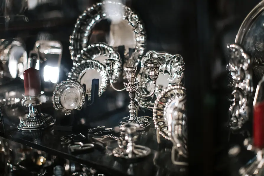 Piezas de plata de la platería Jarosinski & Vaugoin
