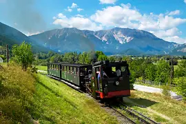Schneebergbahn, nostalgic steam train
