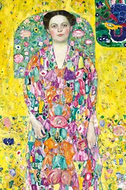 Painting by Gustav Klimt, Eugenia Primavesi, 1913