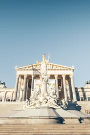 Fassade of the Parliament building