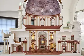 Model of the Karlskirche (Church of St. Charles)
