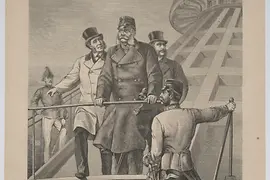 Foto Kaiser Wilhelm auf dem Rotundendach