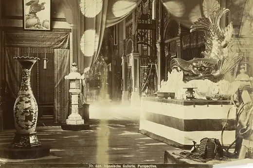 Wiener Weltausstellung, Foto: Japanische Galerie