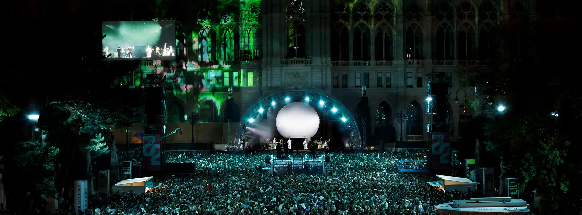 Festival de Vienne 2022: Ouverture : open air sur la place devant l'Hôtel de Ville