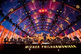Letního nočního koncertu v zámeckém parku Schönbrunn 2022