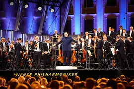 Letního nočního koncertu v zámeckém parku Schönbrunn 2022, Andris Nelsons
