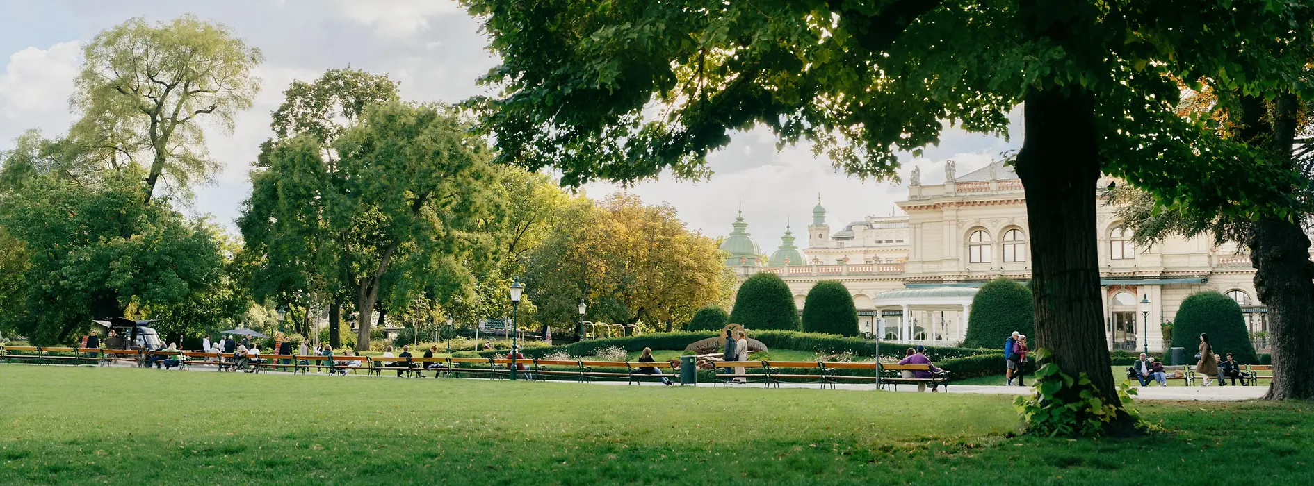 Le Stadtpark à Vienne