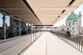 Musée de Vienne, terrasse