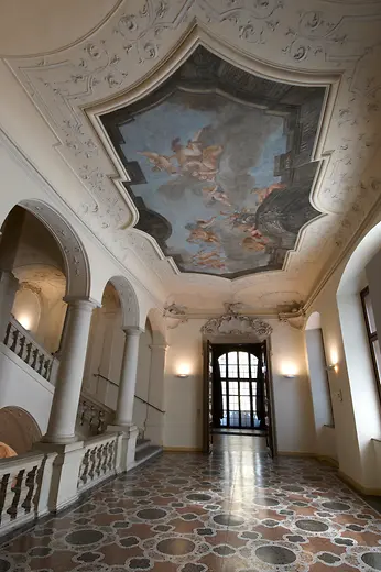 Museo del Teatro, tromba delle scale