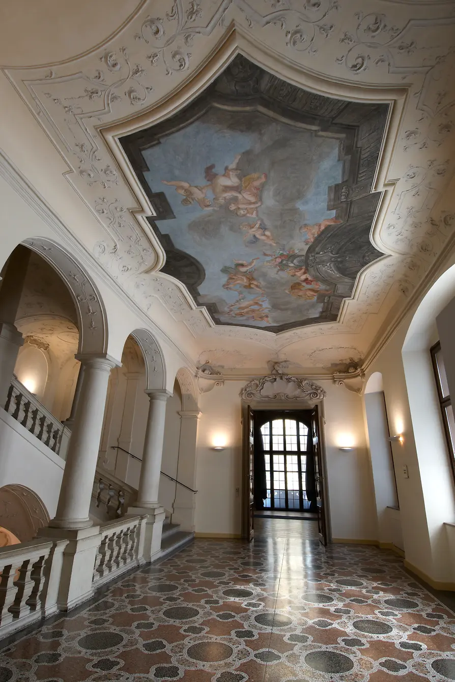 Museo del Teatro, tromba delle scale
