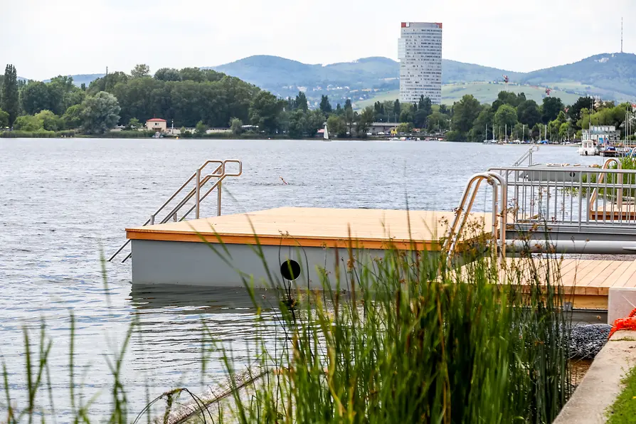 Steg im Wasser