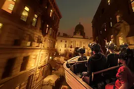 Scene VR film Sisi view of Kohlmarkt