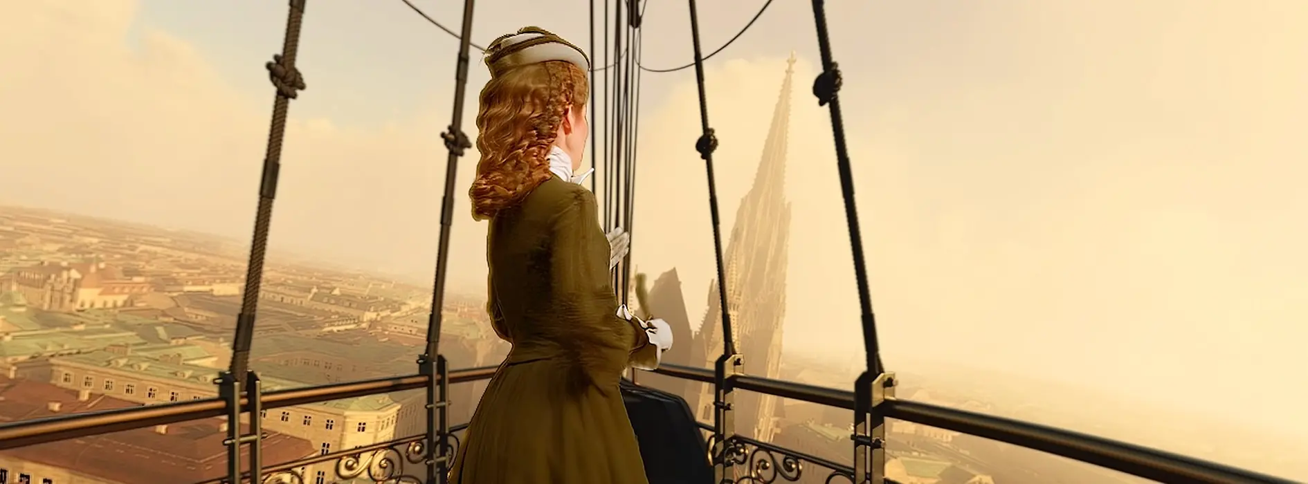 Sujet VR-Film Sisi Blick auf Stephansdom