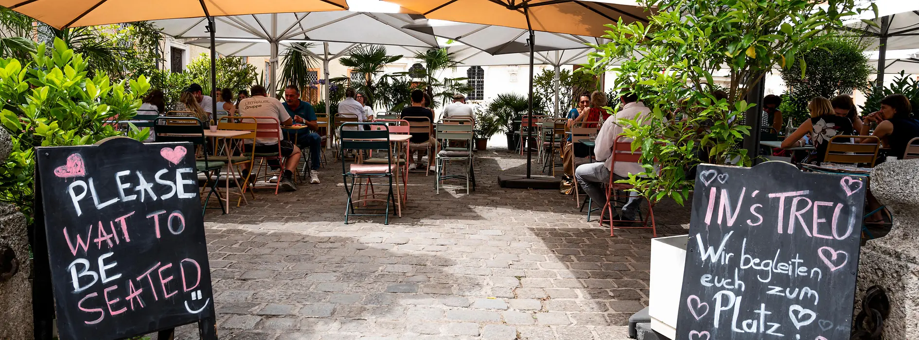 Restaurant Treu am Platzl, guest garden