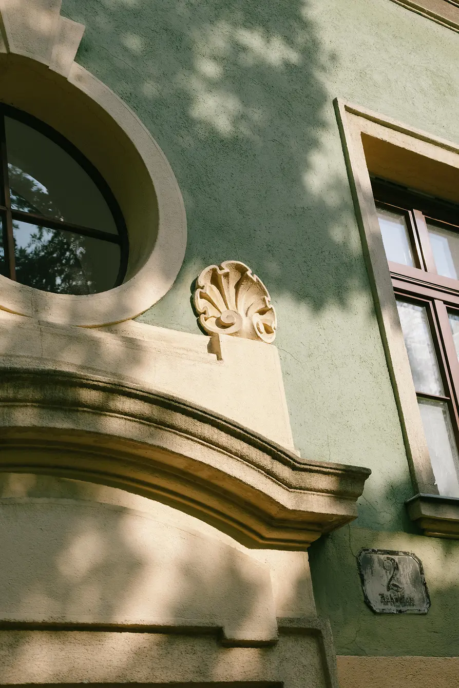 Fassadendetail im Freihausviertel