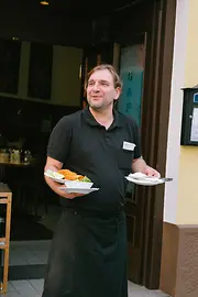 Waiter at Café Anzengruber