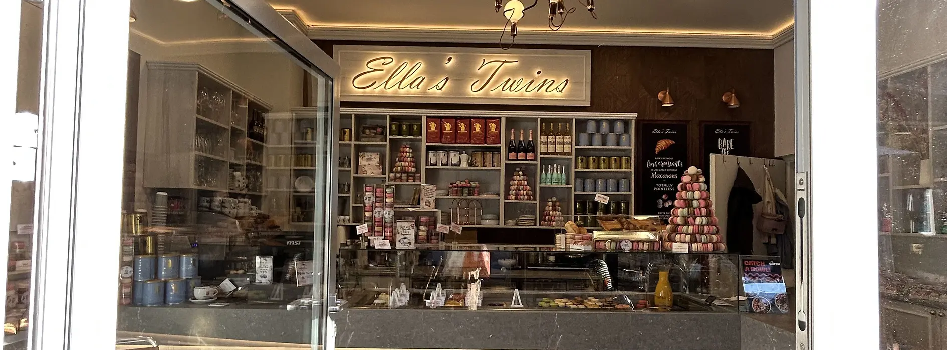Ella's Twins at the Front Yard Market