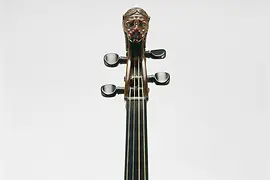 Kunsthistorisches Museum Vienna, Collection of Historic Musical Instruments, viola with lion's head scroll, Jacob Stainer, 1678