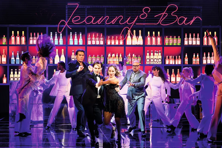 Jeanny's Bar: Szene im Musical Rock Me Amadeus