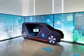 Self-driving car, Museum of Technology Vienna