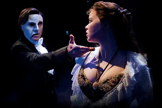 The Phantom with Christine